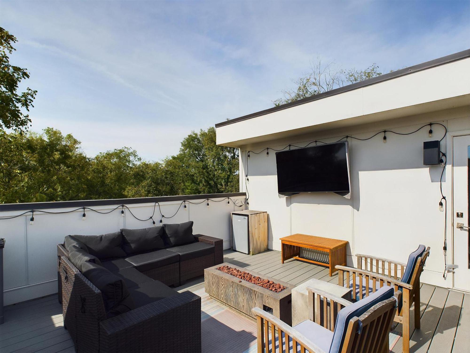 Country Lyric - Mins To Downtown - Rooftop Deck Nashville Exteriör bild